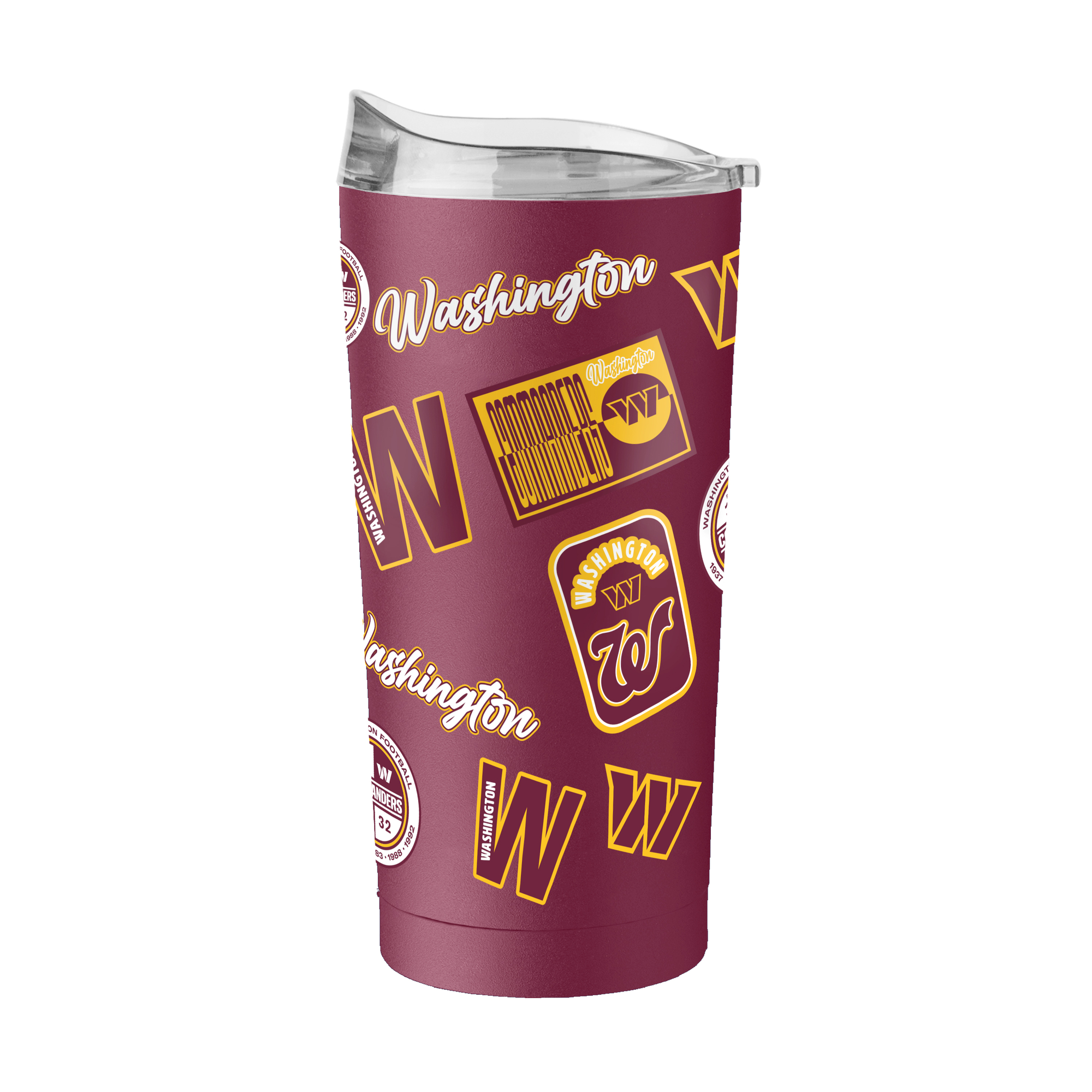 Logo Brands  Washington Commanders 20oz. Dreamweave Powder Coat Tumbler
