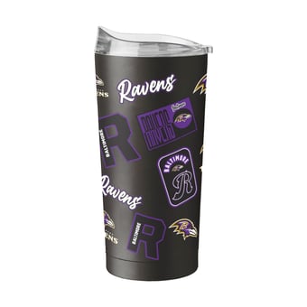 Logo Brands  Baltimore Ravens 20oz. Dreamweave Powder Coat Tumbler