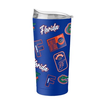 Logo Brands  Florida Gators 20oz. Dreamweave Powder Coat Tumbler