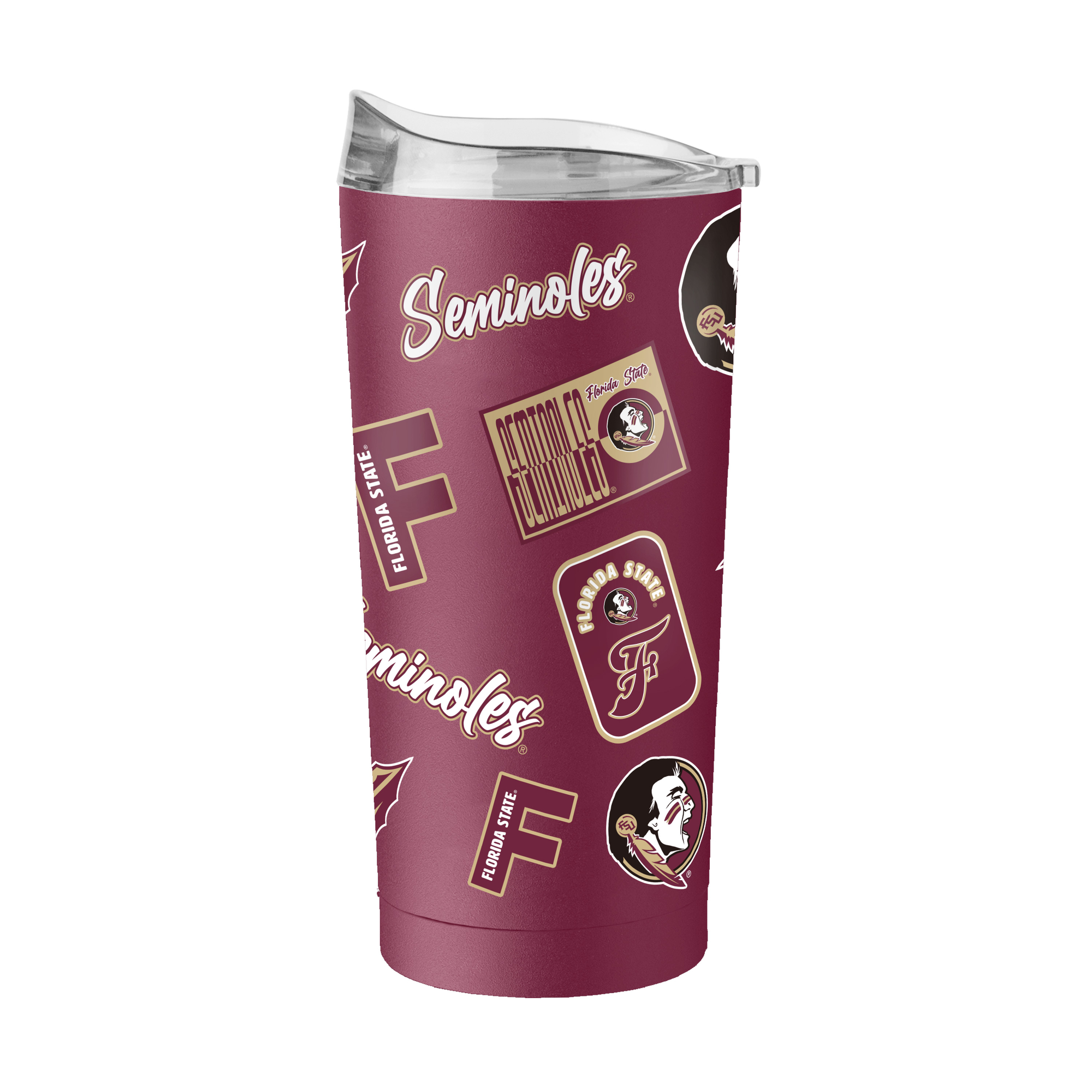 Logo Brands  Florida State Seminoles 20oz. Dreamweave Powder Coat Tumbler