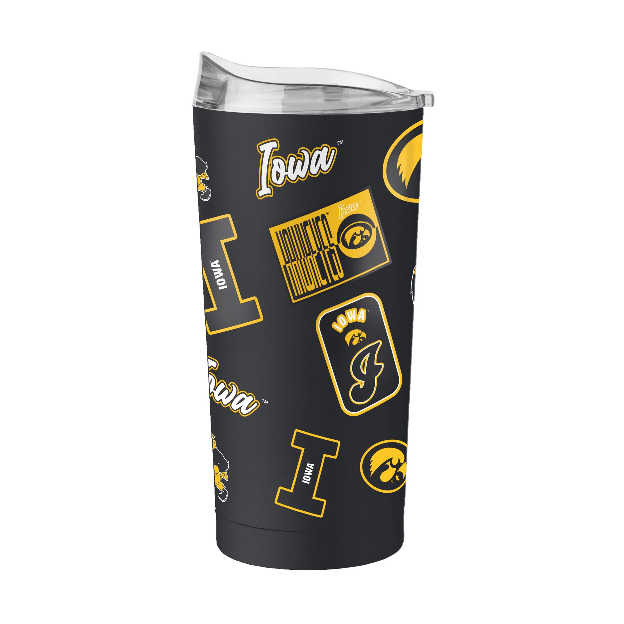 Logo Brands  Iowa Hawkeyes 20oz. Dreamweave Powder Coat Tumbler