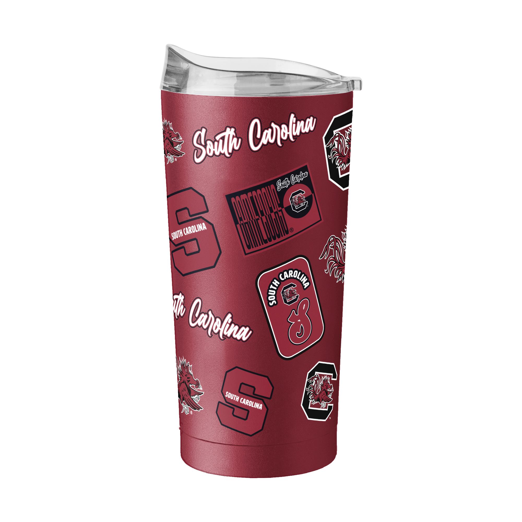 Logo Brands  South Carolina Gamecocks 20oz. Dreamweave Powder Coat Tumbler
