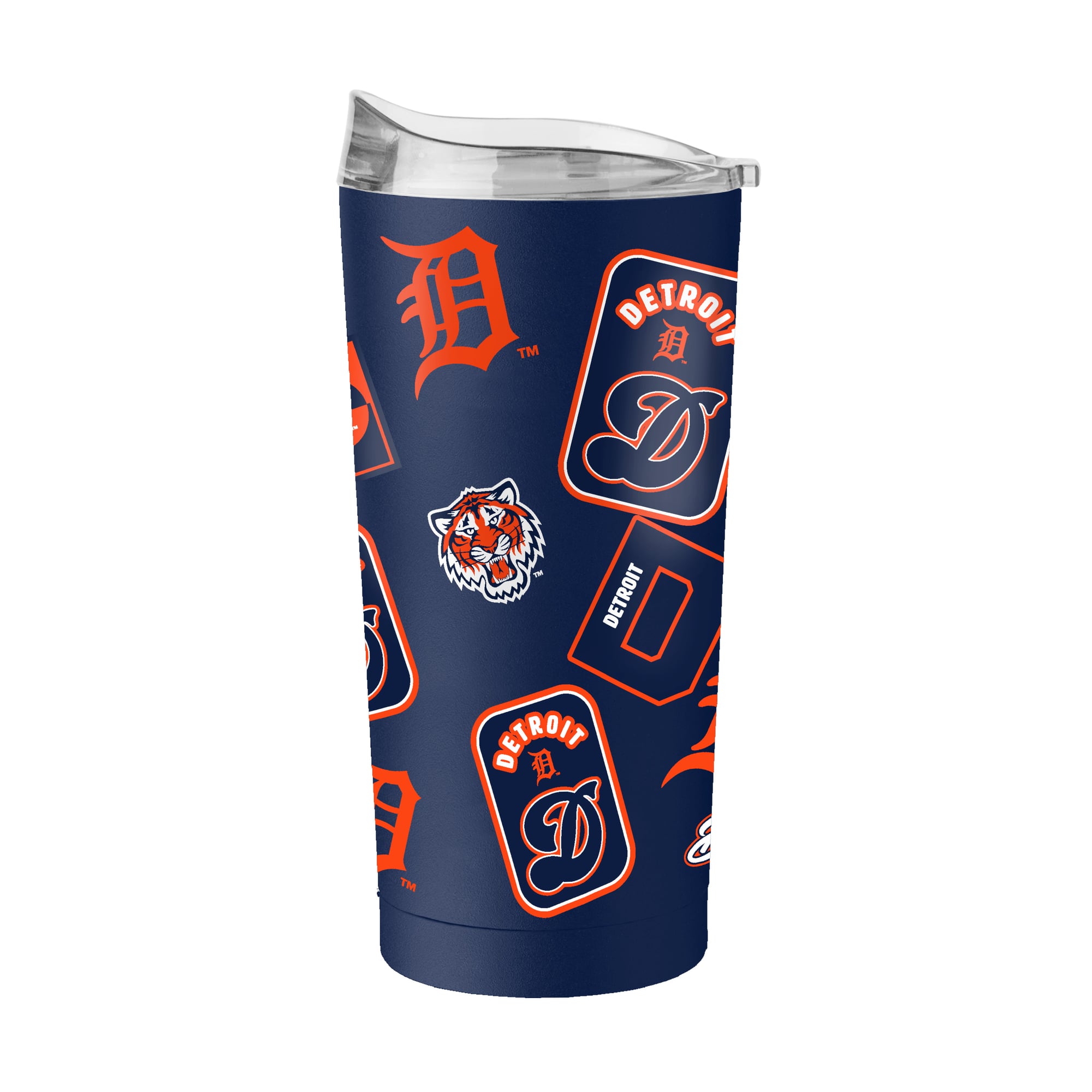 Logo Brands  Detroit Tigers 20oz. Dreamweave Powder Coat Tumbler