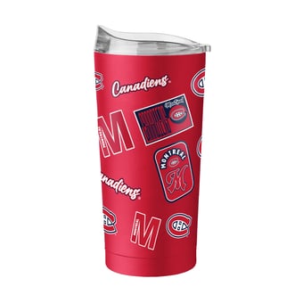 Logo Brands  Montreal Canadiens 20oz. Dreamweave Powder Coat Tumbler