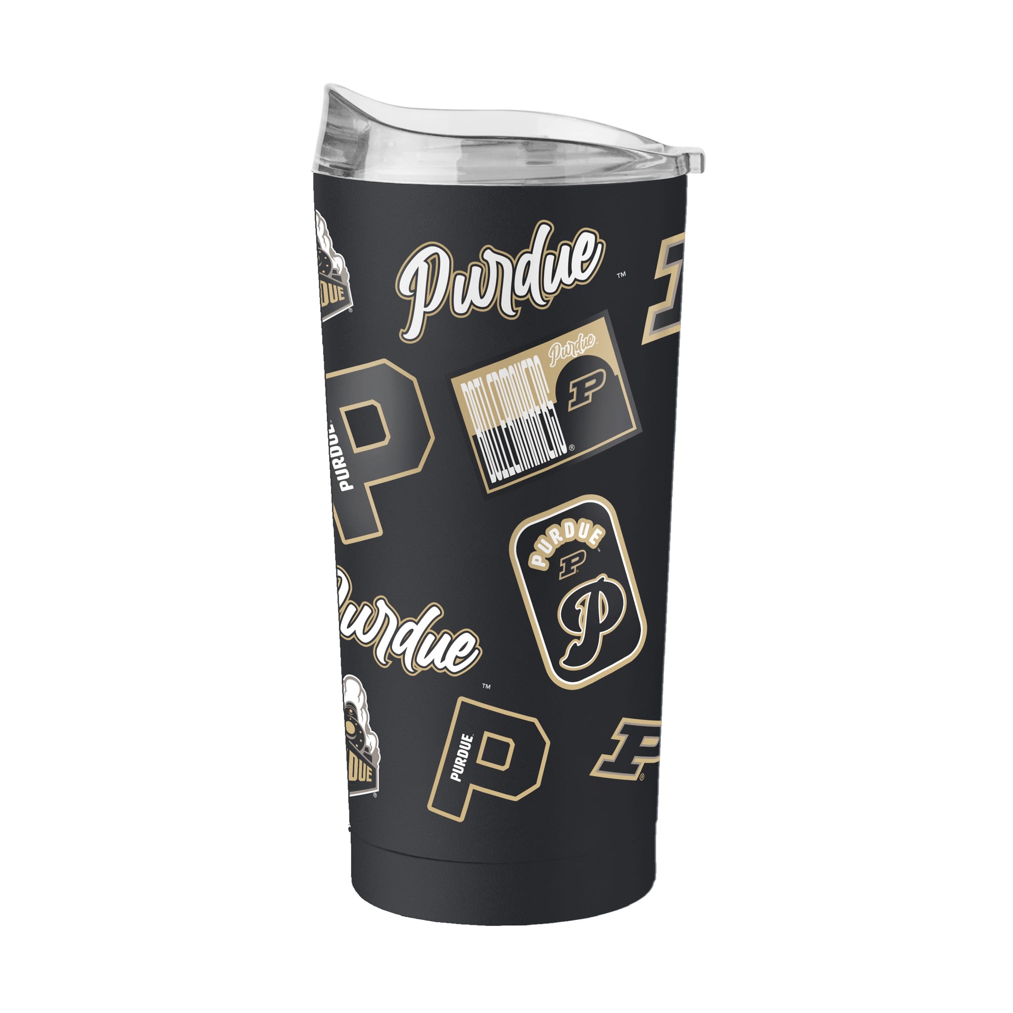Logo Brands  Purdue Boilermakers 20oz. Dreamweave Powder Coat Tumbler