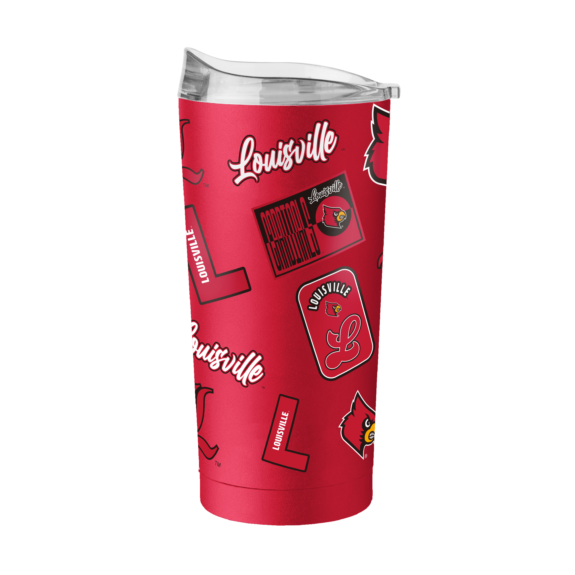 Logo Brands  Louisville Cardinals 20oz. Dreamweave Powder Coat Tumbler