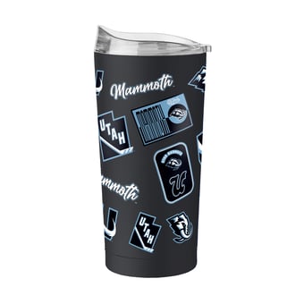 Logo Brands  Utah Mammoth 20oz. Dreamweave Powder Coat Tumbler