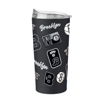 Logo Brands  Brooklyn Nets 20oz. Dreamweave Powder Coat Tumbler