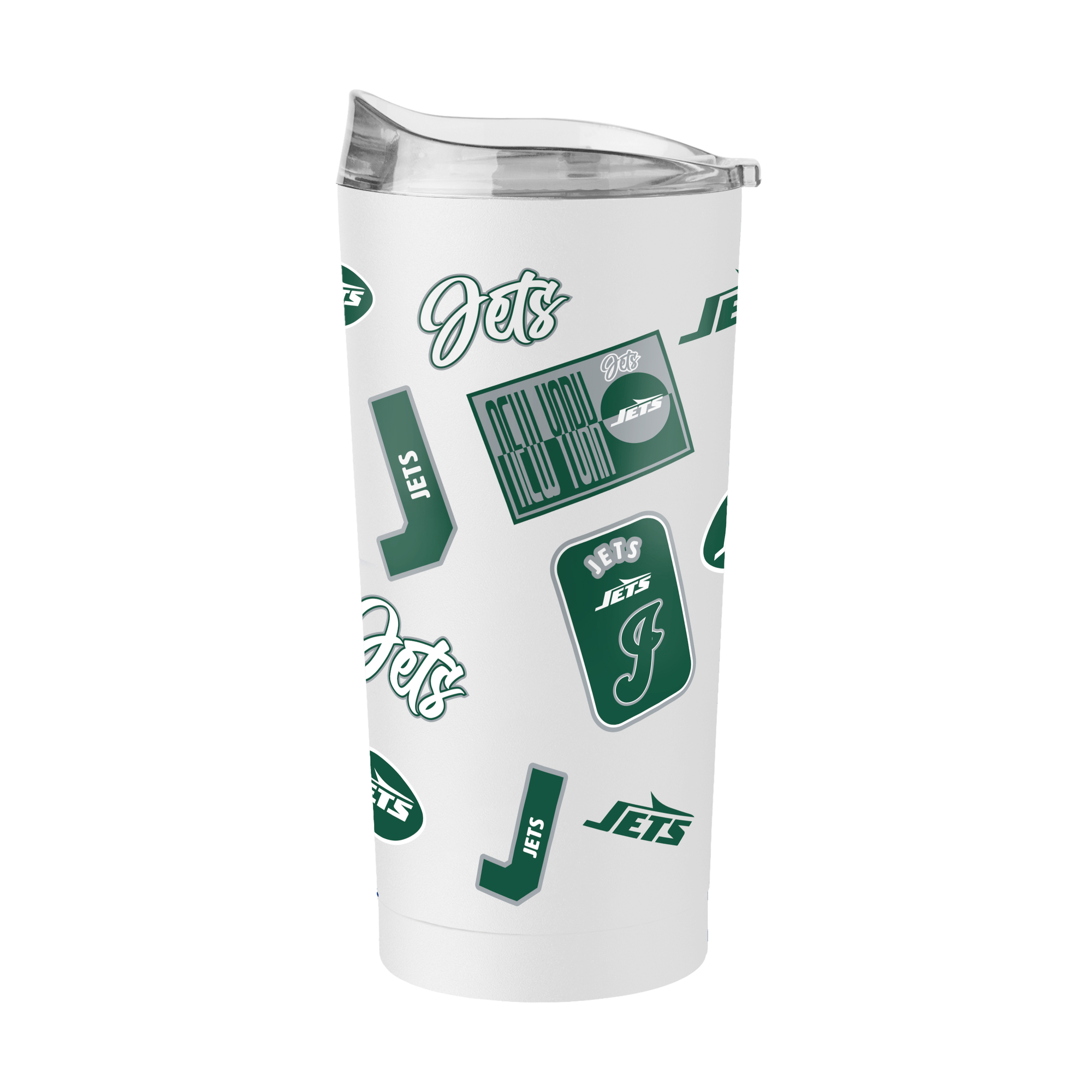 Logo Brands  New York Jets 20oz. Dreamweave Powder Coat Tumbler