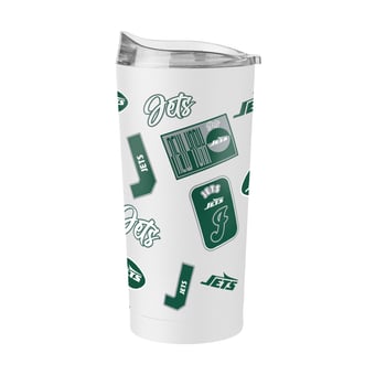 Logo Brands  New York Jets 20oz. Dreamweave Powder Coat Tumbler