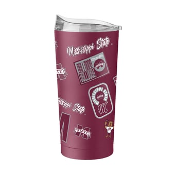 Logo Brands  Mississippi State Bulldogs 20oz. Dreamweave Powder Coat Tumbler