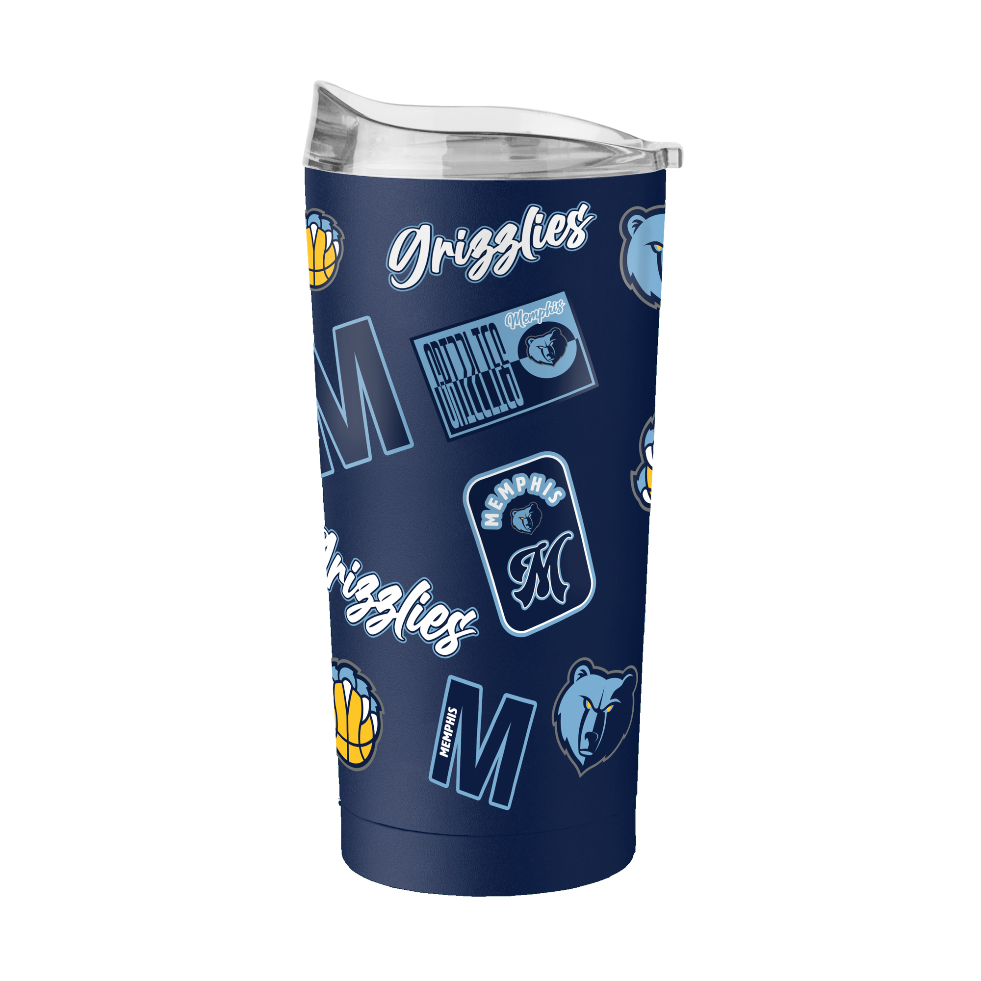 Logo Brands  Memphis Grizzlies 20oz. Dreamweave Powder Coat Tumbler