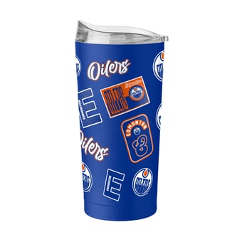 Logo Brands  Edmonton Oilers 20oz. Dreamweave Powder Coat Tumbler