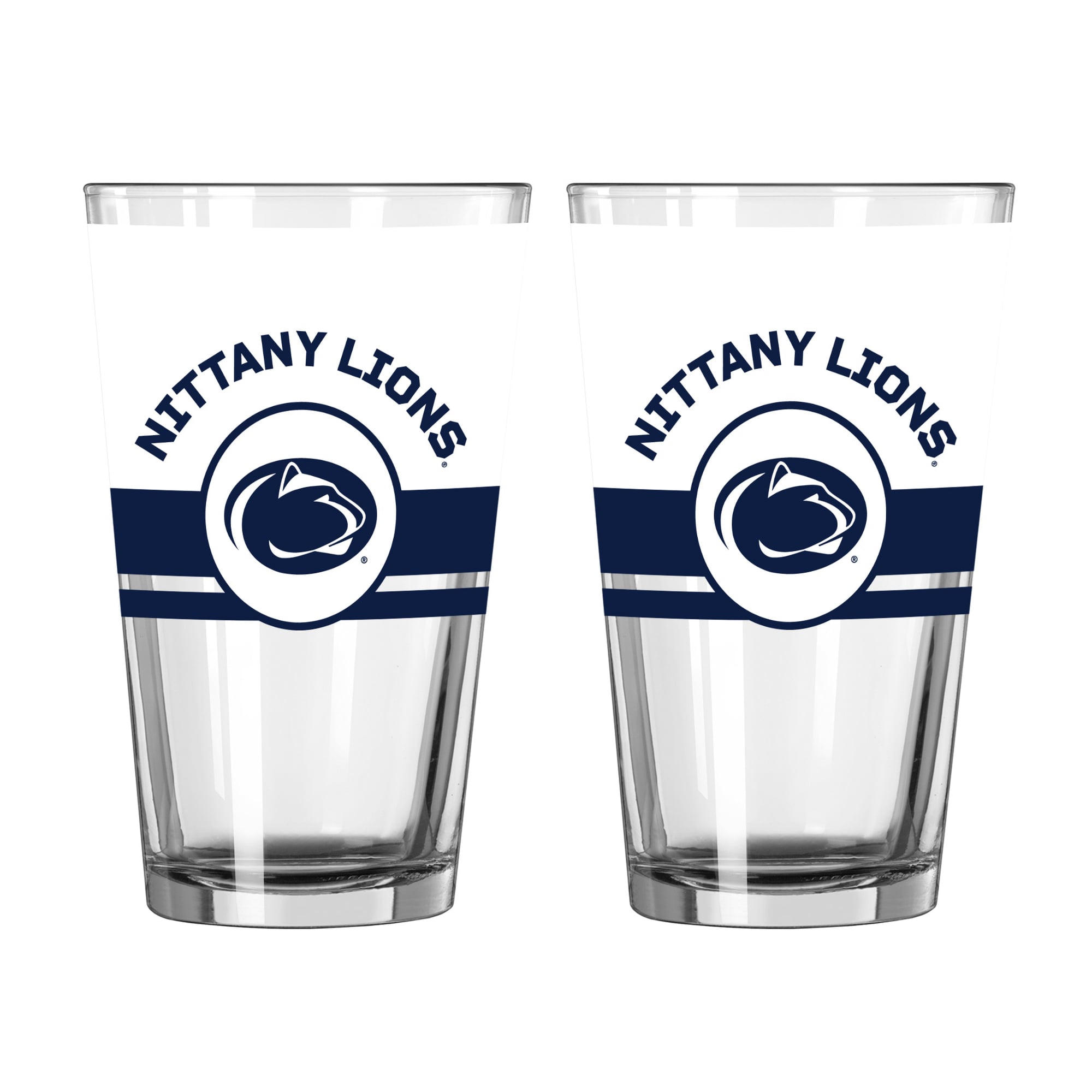Logo Brands Penn State Nittany Lions Two-Piece 16oz. Horizon Pint Glass Set