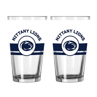 Logo Brands Penn State Nittany Lions Two-Piece 16oz. Horizon Pint Glass Set