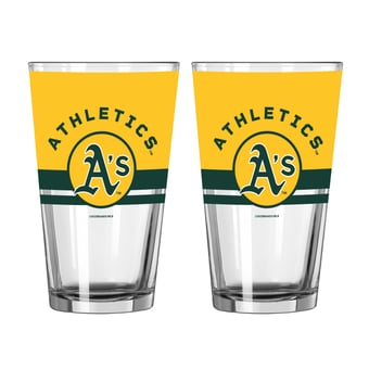 Logo Brands Athletics Two-Piece 16oz. Horizon Pint Glass Set