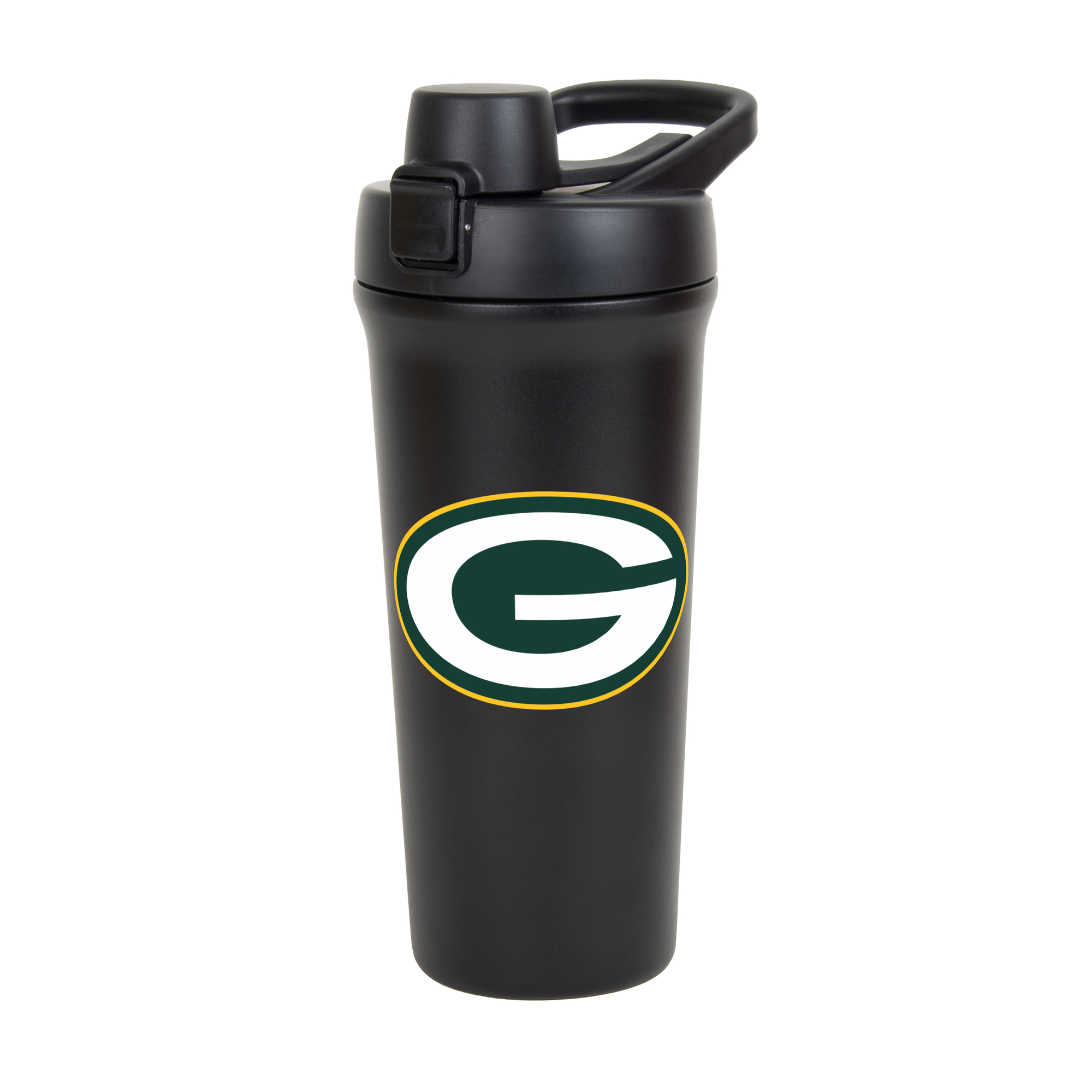 Logo Brands Green Bay Packers 26oz. Flipside Shaker Bottle