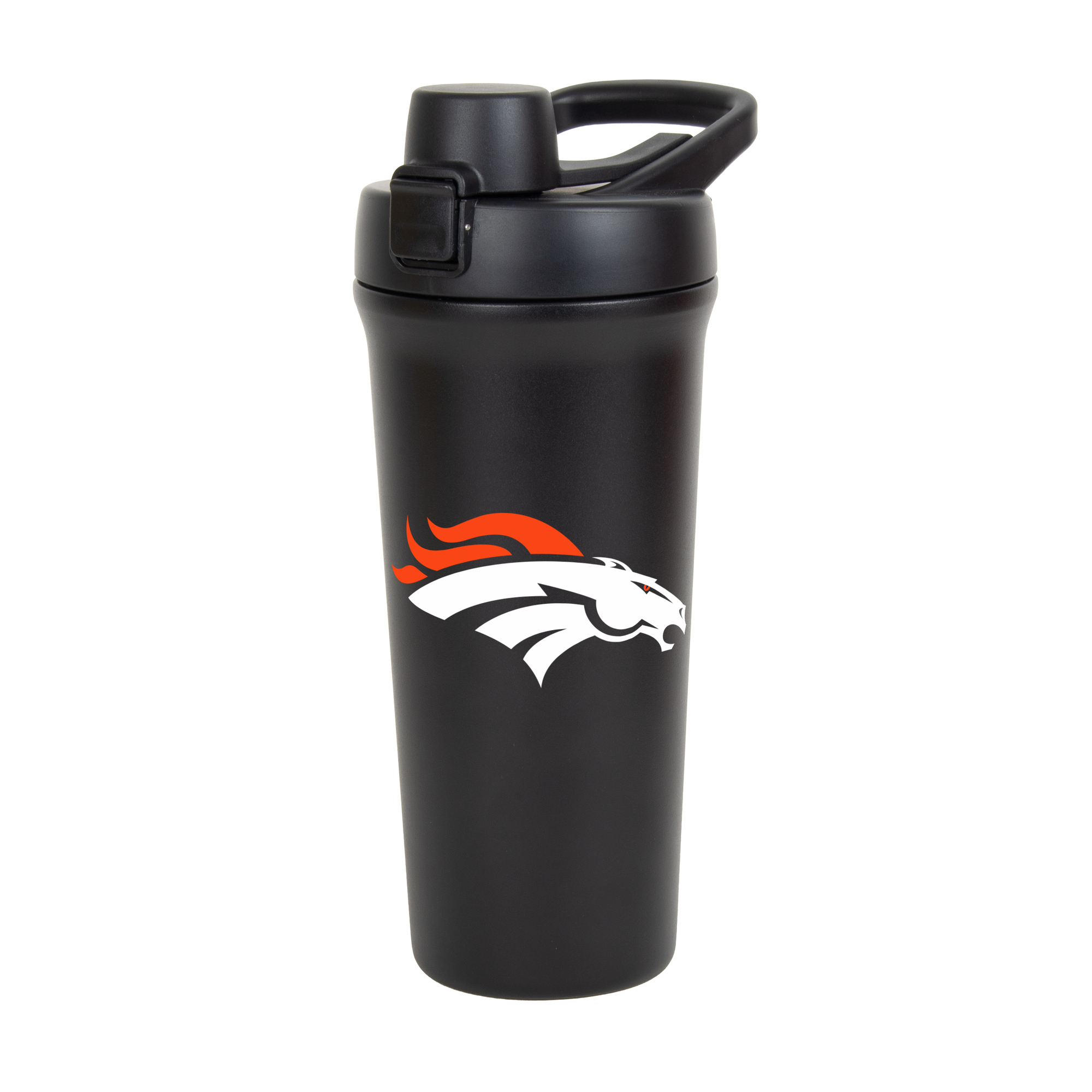 Logo Brands Denver Broncos 26oz. Flipside Shaker Bottle