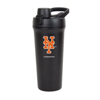 Logo Brands New York Mets 26oz. Flipside Shaker Bottle