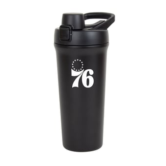 Logo Brands Philadelphia 76ers 26oz. Flipside Shaker Bottle