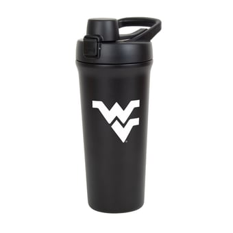 Logo Brands West Virginia Mountaineers 26oz. Flipside Shaker Bottle