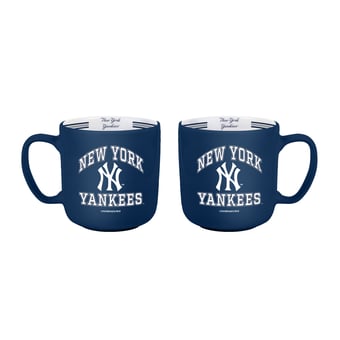Logo Brands New York Yankees Two-Piece 15oz. Stripe Mug Set