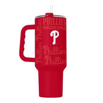 Logo Brands  Philadelphia Phillies 40oz. Replay Powder Coat Tumbler