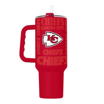 Logo Brands  Kansas City Chiefs 40oz. Replay Powder Coat Tumbler