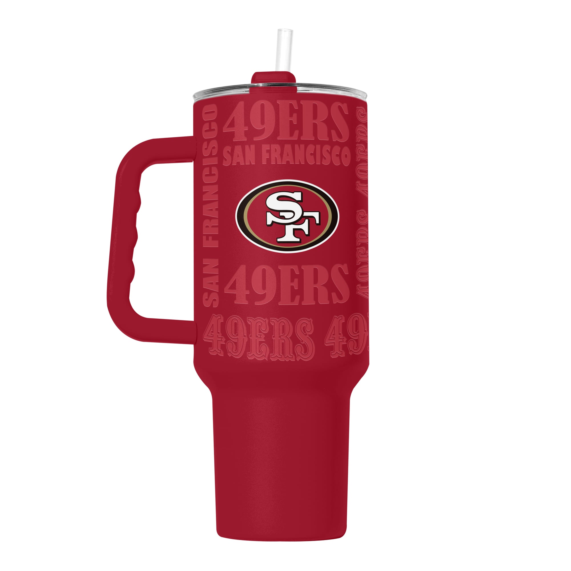 Logo Brands  San Francisco 49ers 40oz. Replay Powder Coat Tumbler