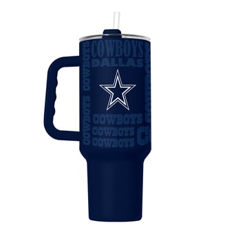 Logo Brands  Dallas Cowboys 40oz. Replay Powder Coat Tumbler