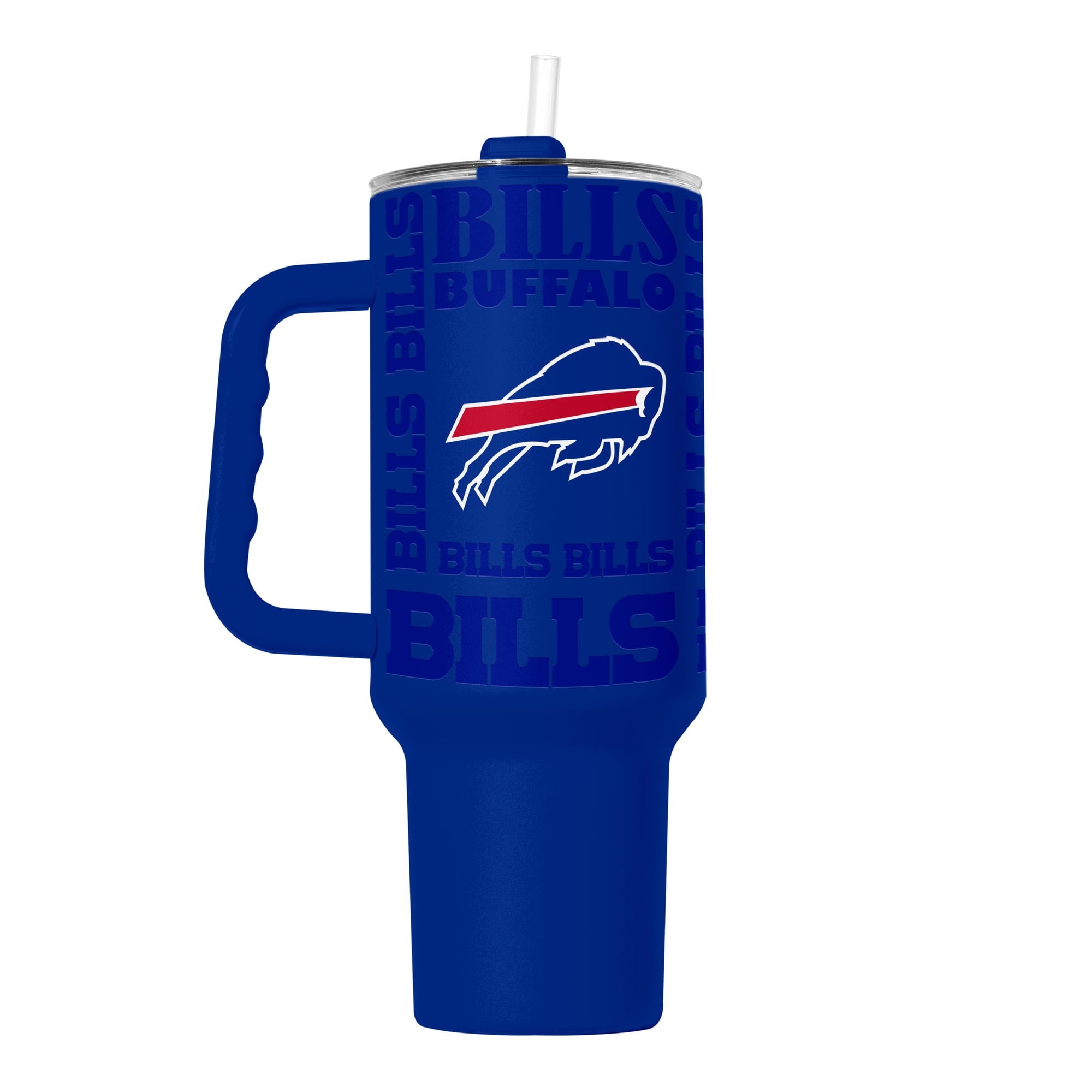 Logo Brands  Buffalo Bills 40oz. Replay Powder Coat Tumbler