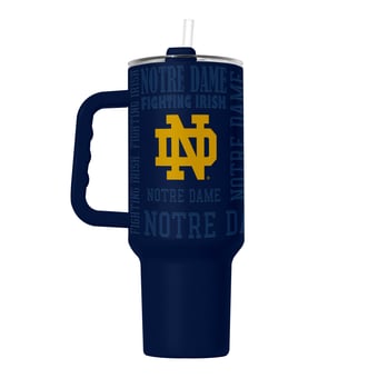 Logo Brands  Notre Dame Fighting Irish 40oz. Replay Powder Coat Tumbler