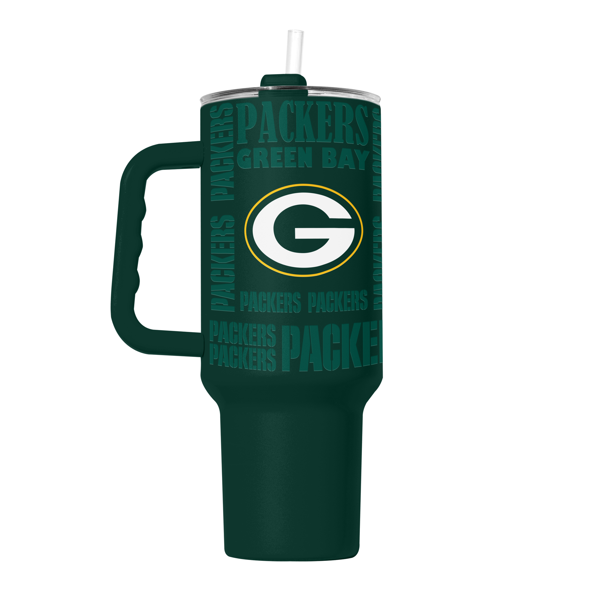 Logo Brands Green Bay Packers 40oz. Replay Powder Coat Tumbler