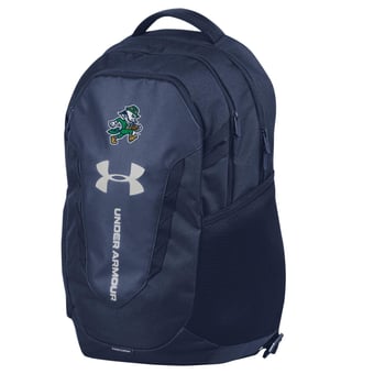 Men's Under Armour  Navy Notre Dame Fighting Irish Hustle Backpack