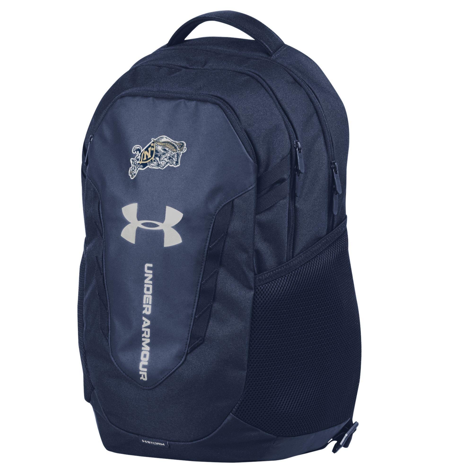 Under Armour  Navy Navy Midshipmen Hustle Backpack