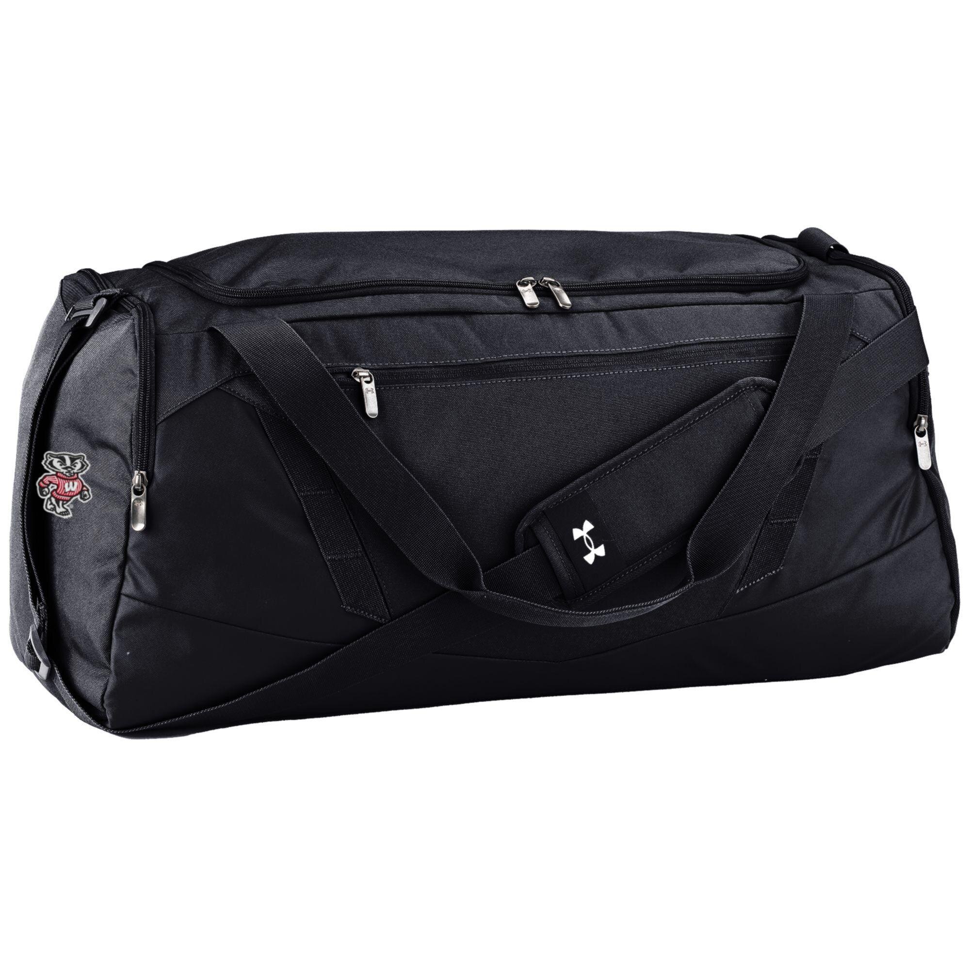 Under Armour  Black Wisconsin Badgers Undeniable Duffle
