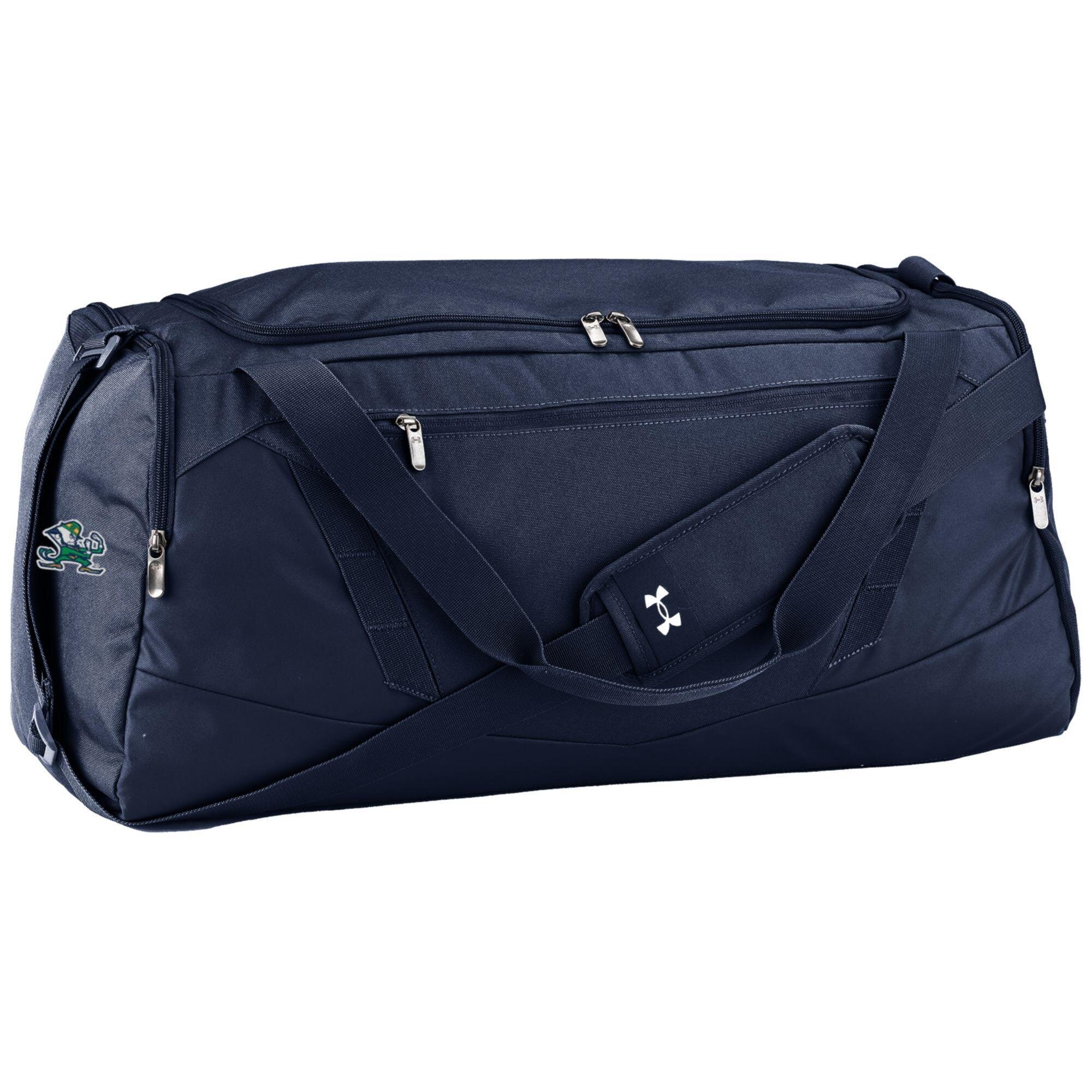 Men's Under Armour Navy Notre Dame Fighting Irish Undeniable Duffle