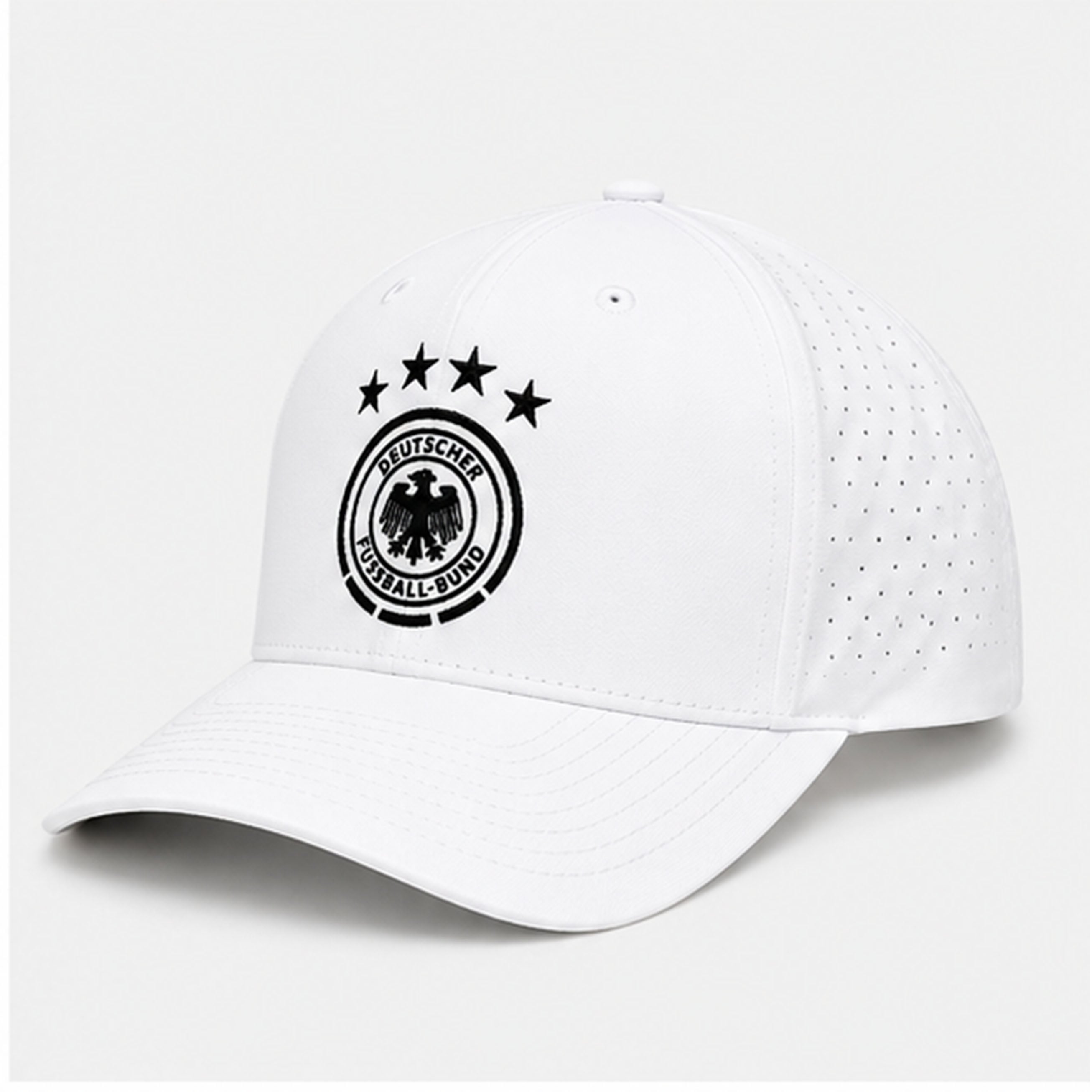 Men's 1863FC White Germany National Team  High Point Adjustable Hat