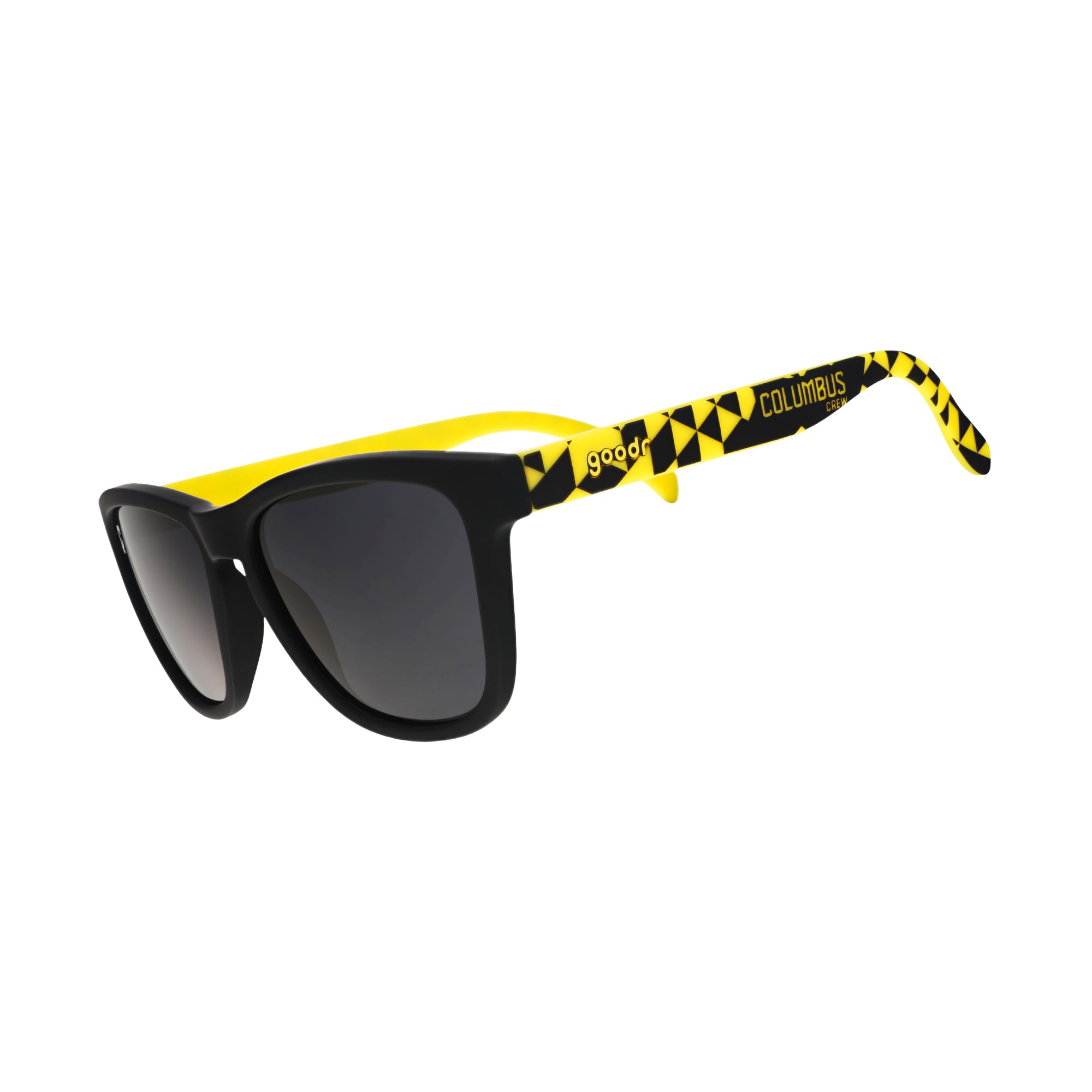 Goodr Glory to Columbus Sunglasses - Black Yellow, Size: OS | Accessories - Road Runner Sports