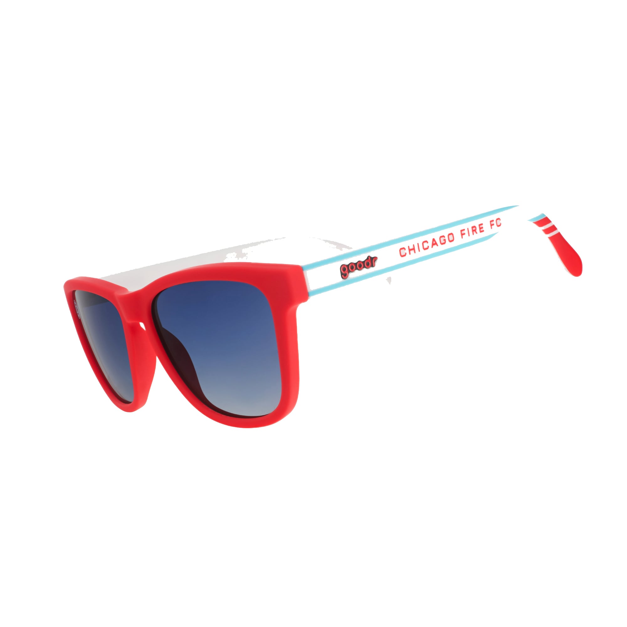 Goodr For All Chicago Sunglasses - Red White Blue, Size: OS | Accessories - Road Runner Sports
