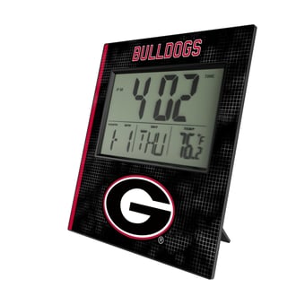 Keyscaper Georgia Bulldogs Hatch Digital Desk Clock