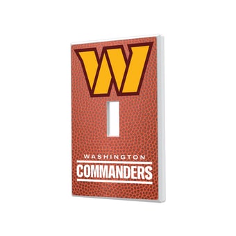 Keyscaper Washington Commanders Football Single Toggle Light Switch Plate