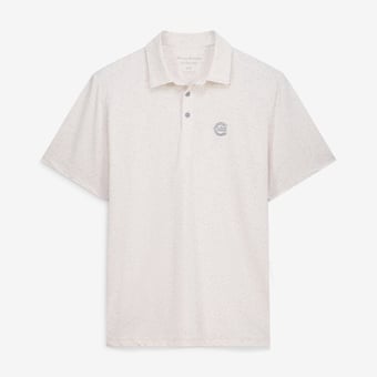Men's Tommy Bahama  White Chicago Cubs Palm Dunes IslandZone Polo