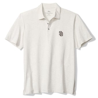 Men's Tommy Bahama  White San Diego Padres Palm Dunes IslandZone Polo