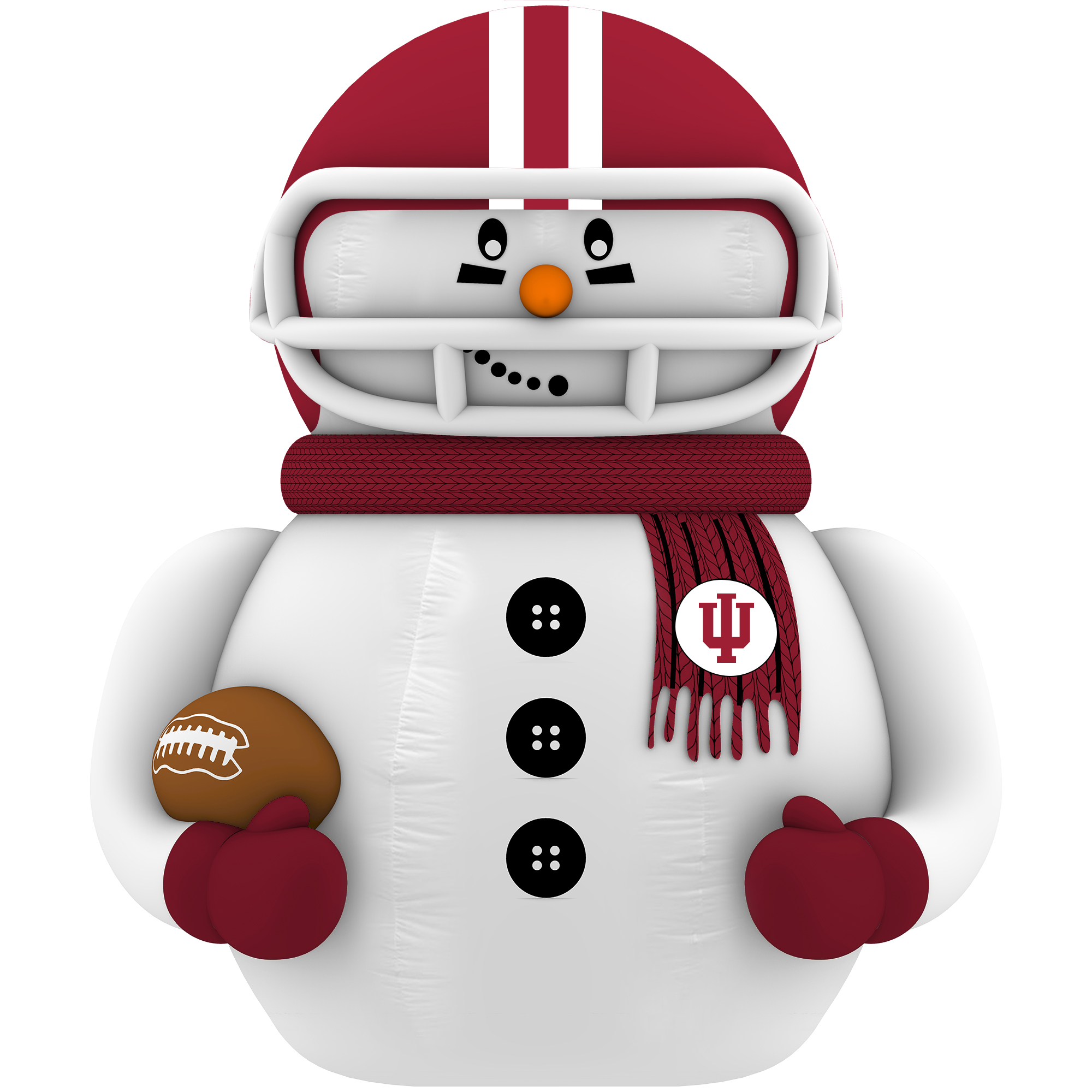 Indiana Hoosiers 7' Inflatable Snowman Player