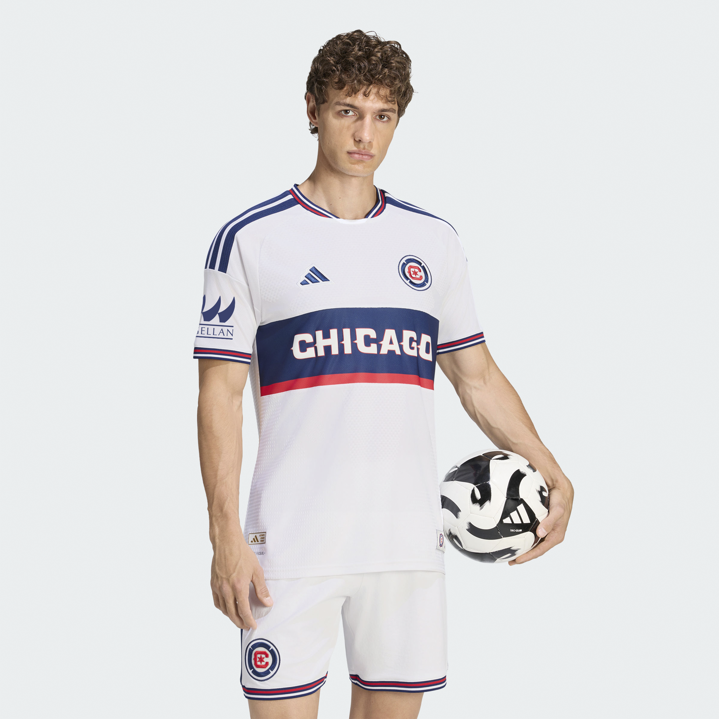 Men's adidas  White Chicago Fire 2026 Archive On-Field Authentic Jersey