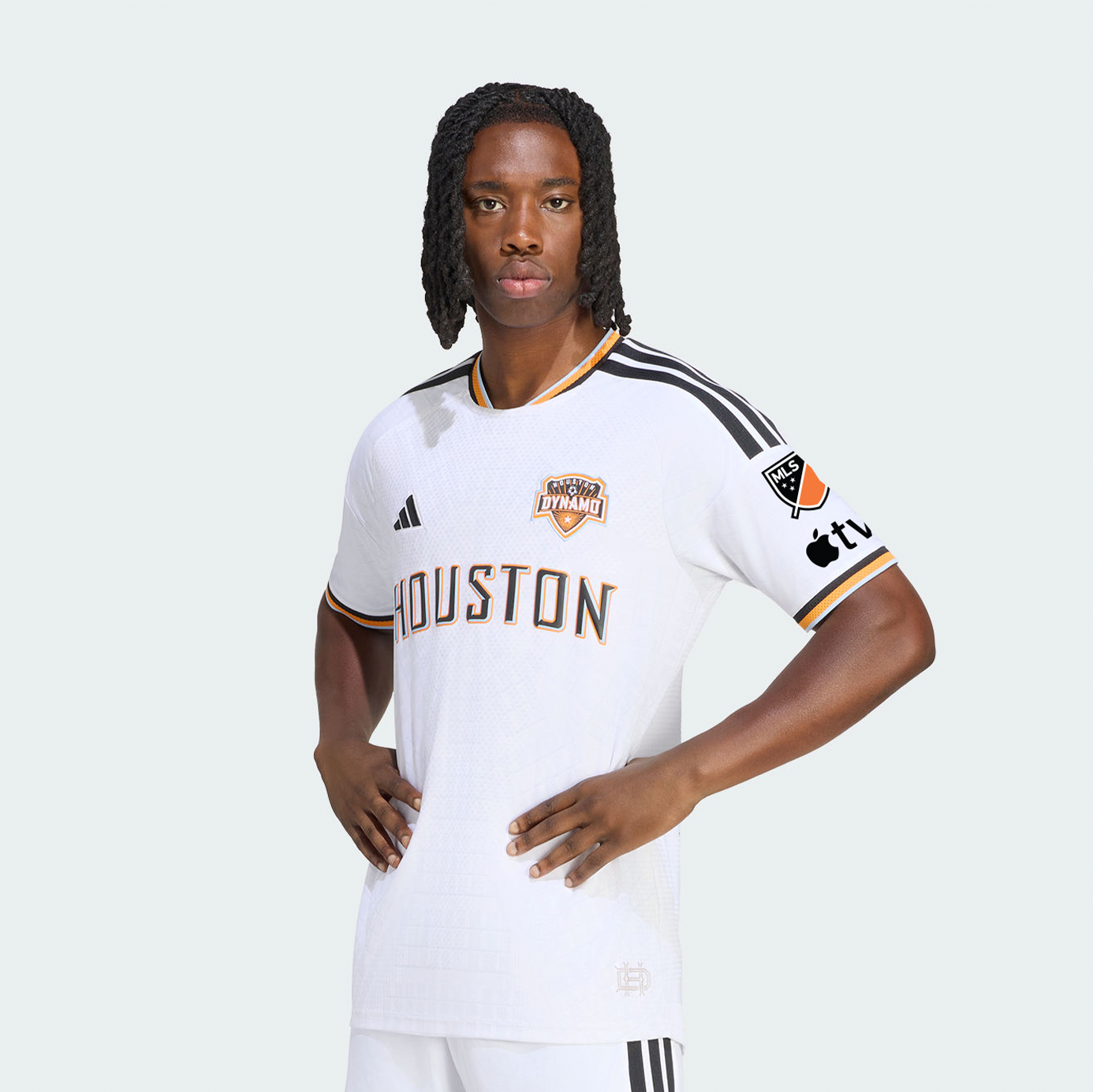 Men's adidas  White Houston Dynamo FC 2026 Archive On-Field Authentic Jersey