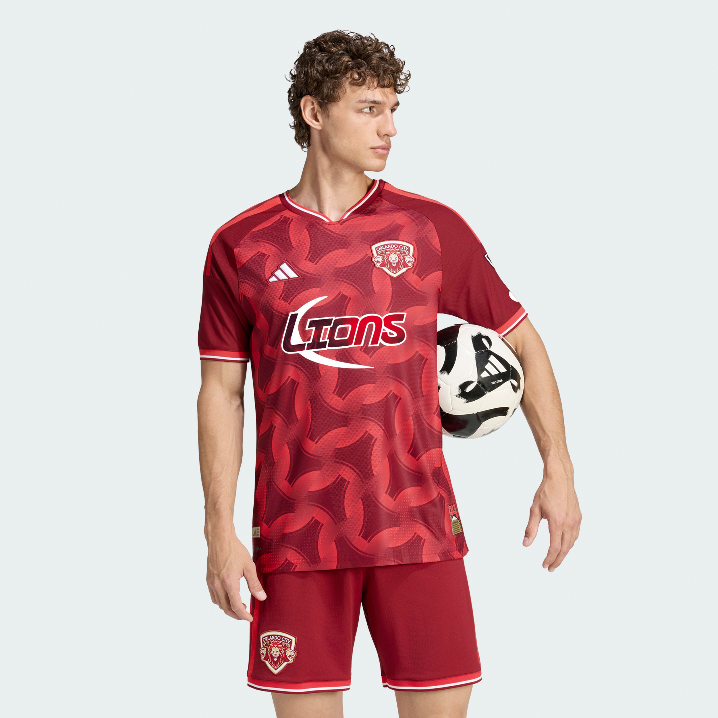 Men's adidas  Red Orlando City SC 2026 Archive On-Field Authentic Jersey