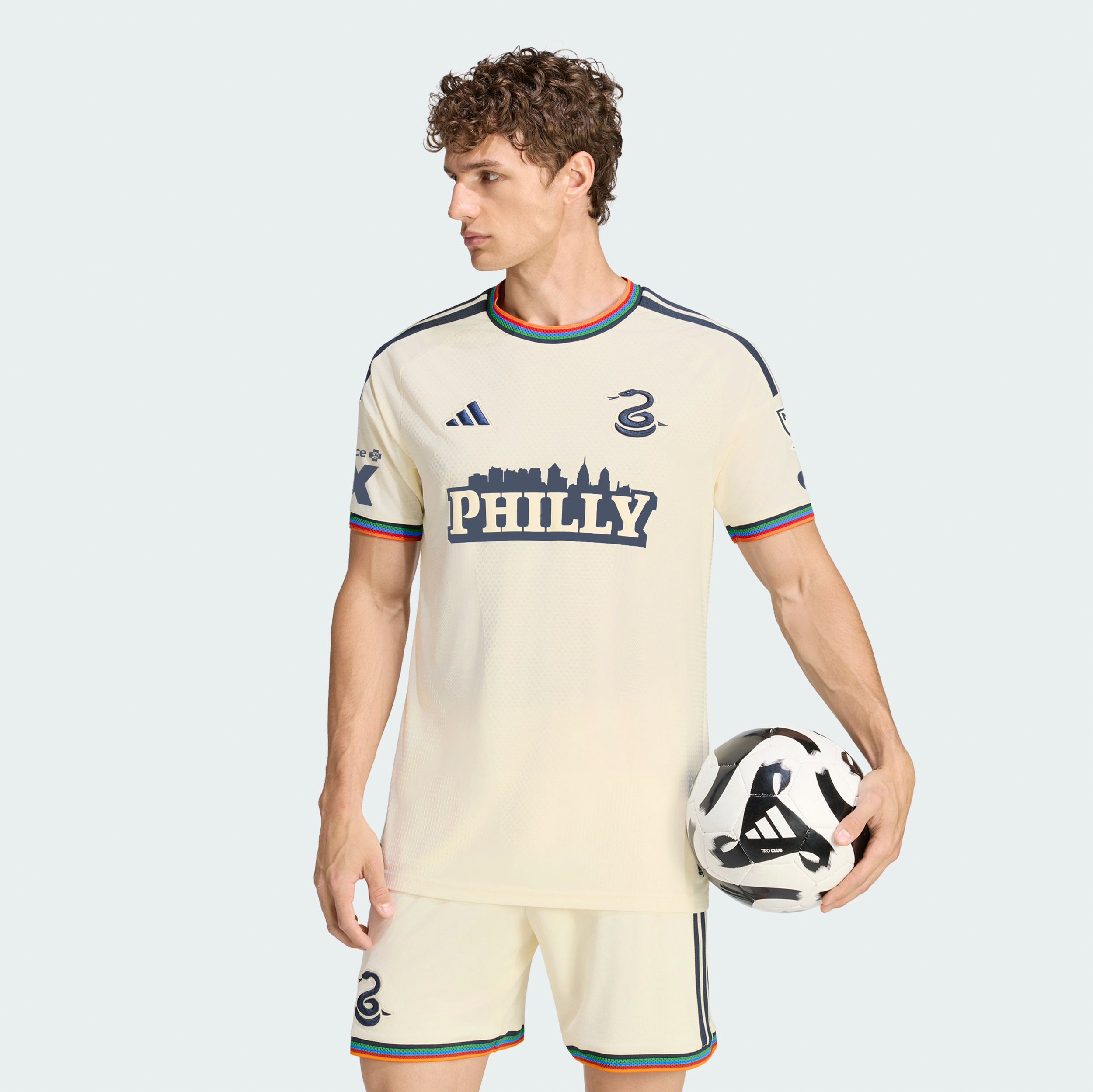 Men's adidas  Tan Philadelphia Union 2026 Archive On-Field Authentic Jersey