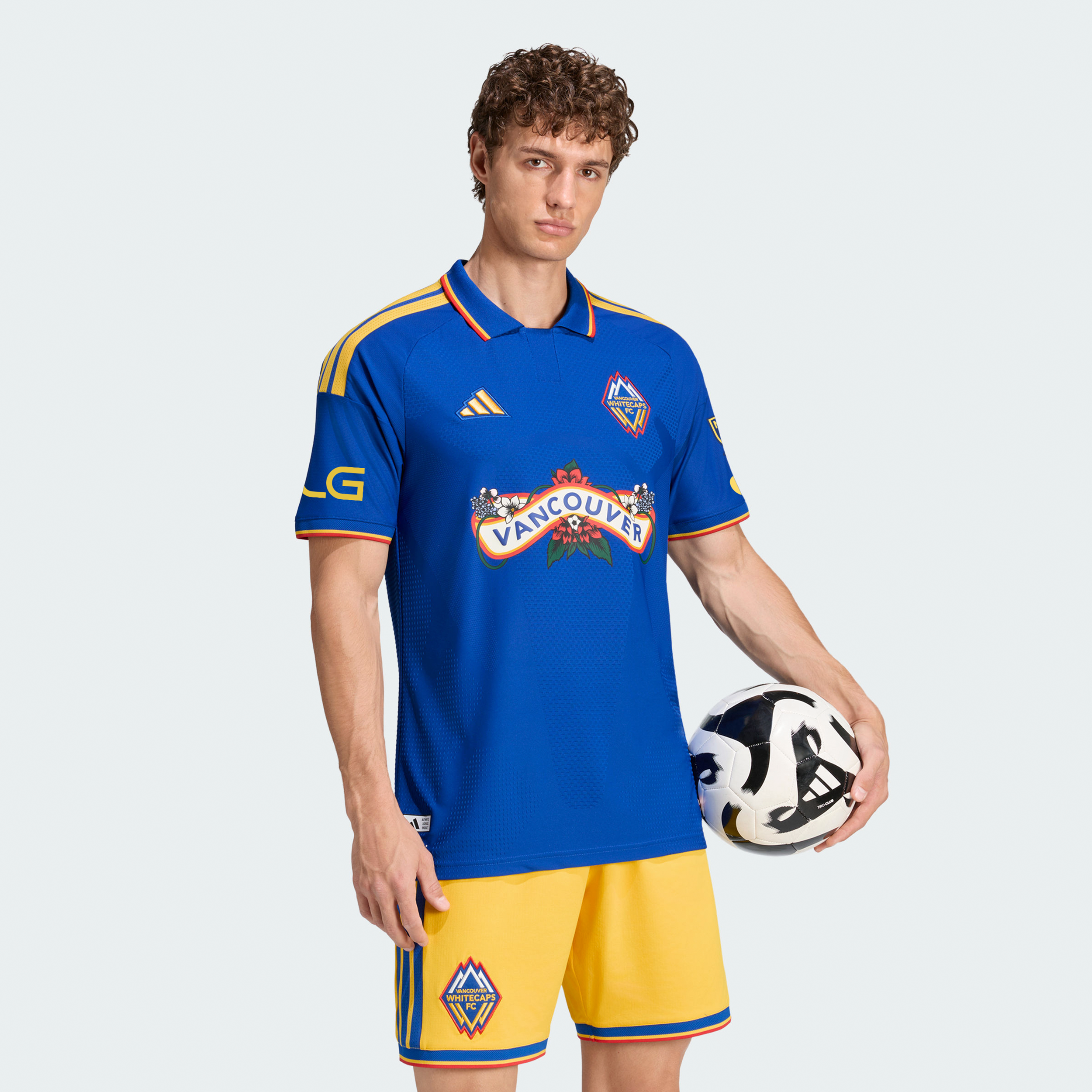 Men's adidas  Royal Vancouver Whitecaps FC 2026 Archive On-Field Authentic Jersey